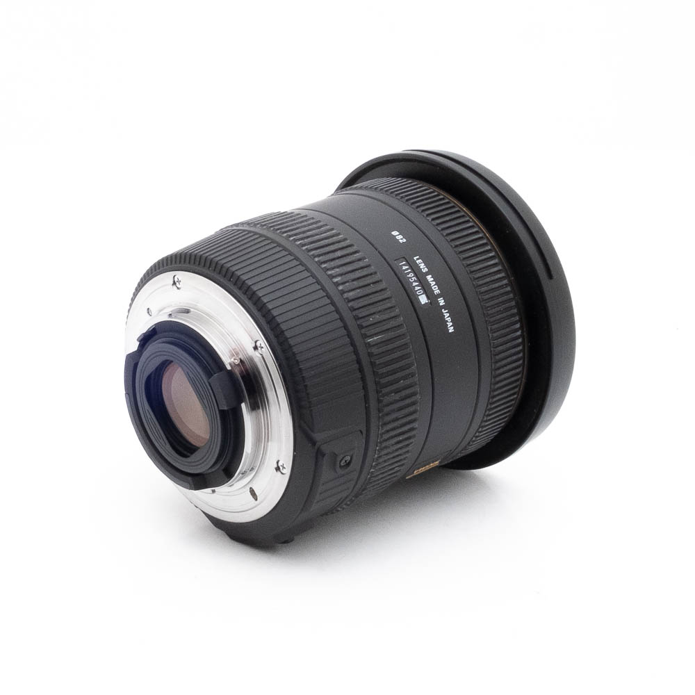 Sigma 10-20mm f35 DC HSM Nikon-1 Sigma 10-20mm f/4-5.6 DC HSM Nikon F DX - Käytetty
