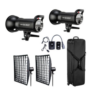 Godox SK300ll Travel Kit -studiosalama