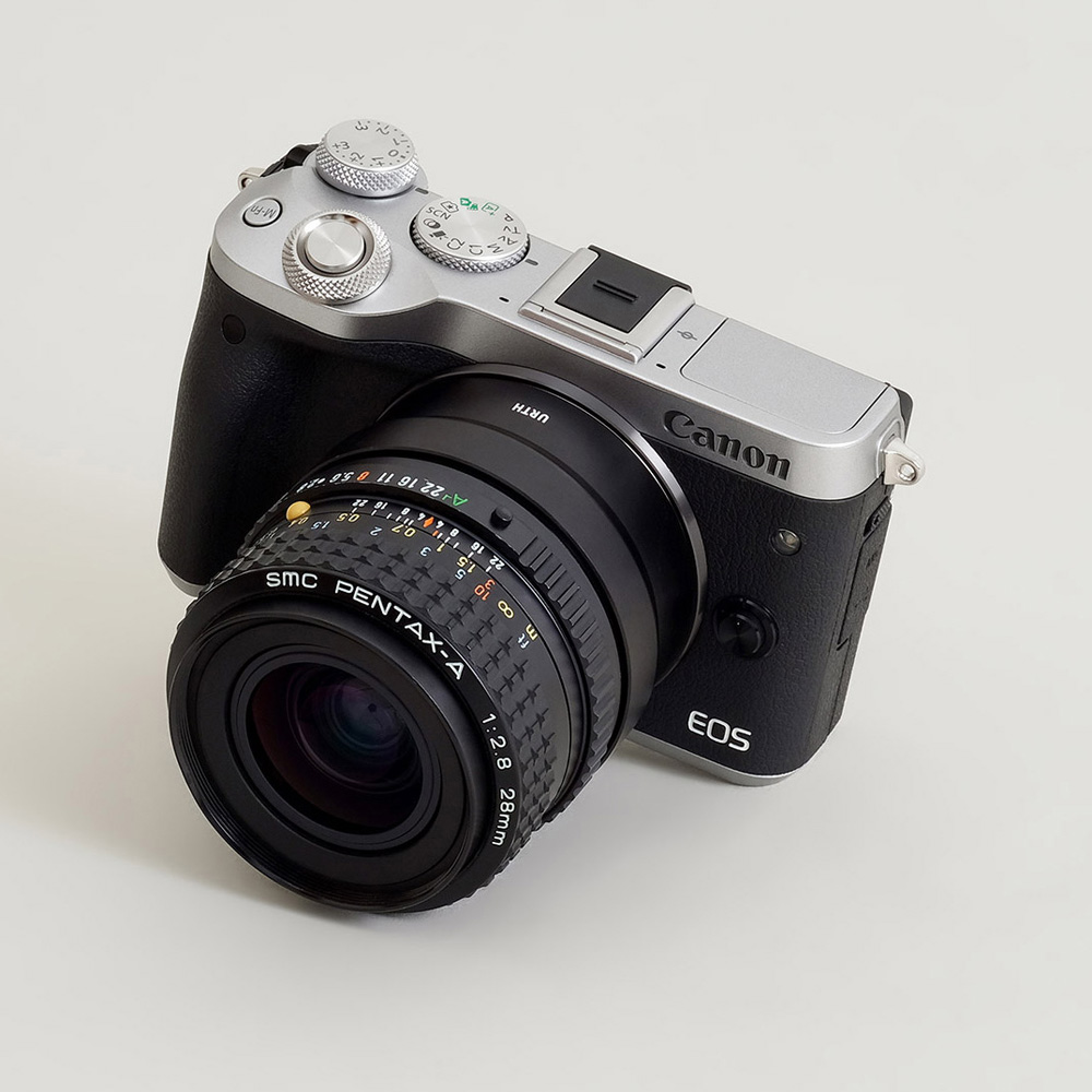 Urth Pentax K - Canon EF M objektiiviadapteri