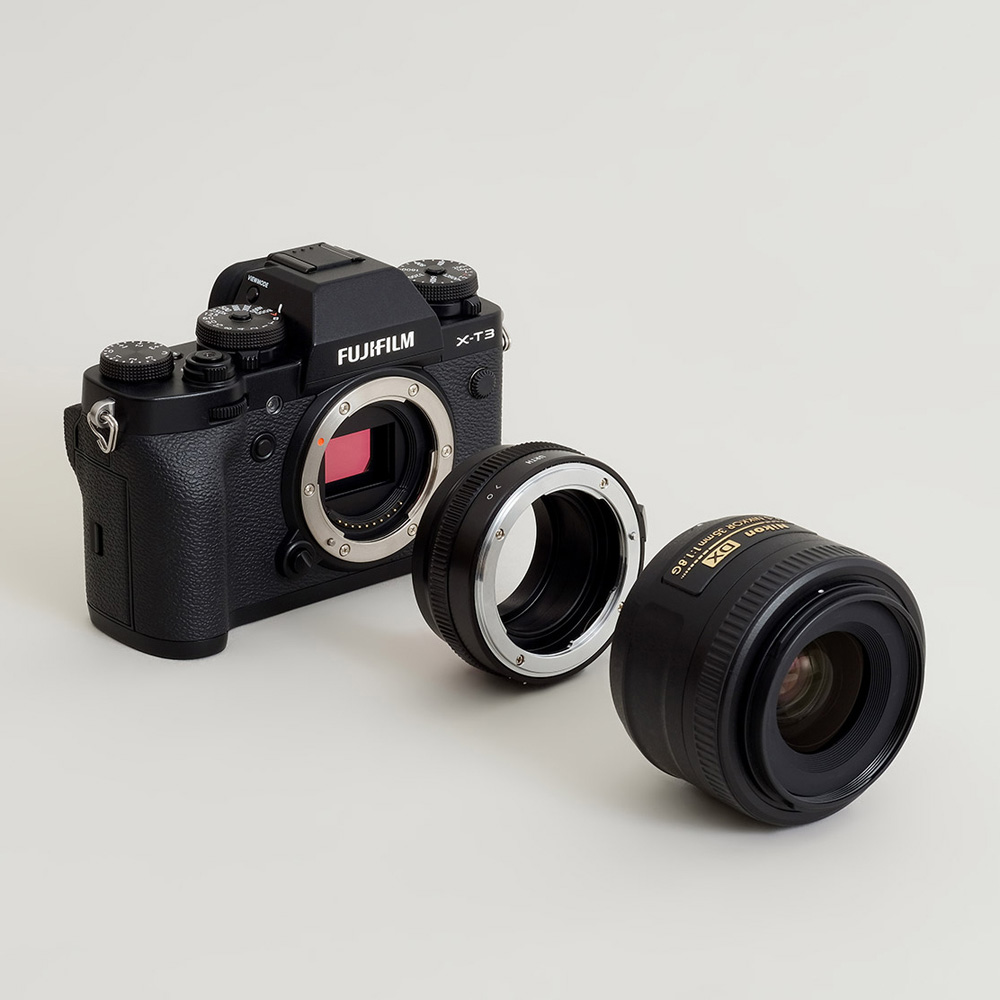 1678090256_274 Urth Nikon F (G Type) - Fujifilm X objektiiviadapteri