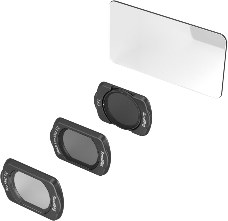 800q-02_128639 SmallRig 4775 Black / White Mist & CPL Filter Set for DJI Osmo Pocket 3