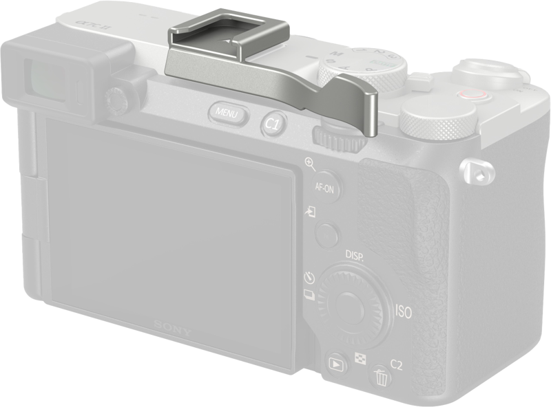 800q-02_128753 SmallRig 4820 Thumb Grip for Sony Alpha 7C II / Alpha 7CR / Alpha 7C Silver