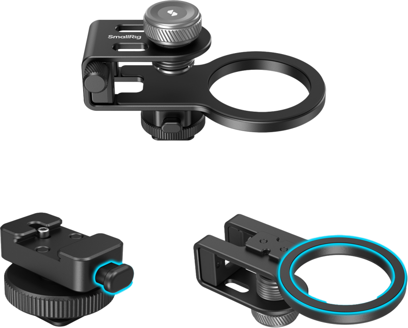 SmallRig 4779 Universal 2-in-1 SSD Clamp