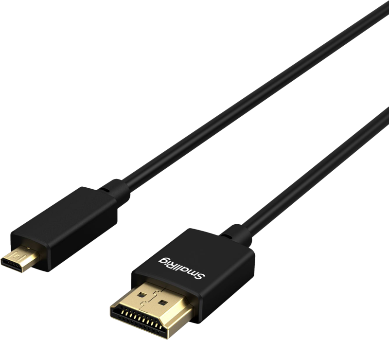 800q-02_128799 SmallRig 4795 Ultra-Slim 4K HDMI Data Cable D to A 100cm