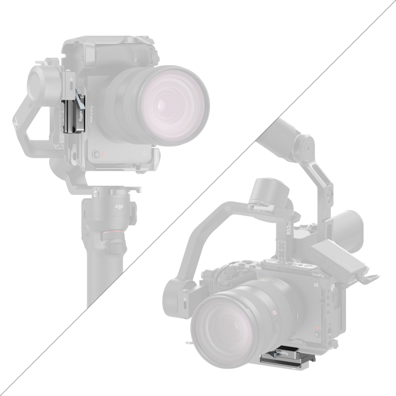 800q-03_128748 SmallRig 4639 HawkLock H38 Arca-Swiss Quick Release Plate for DJI Stabilizers