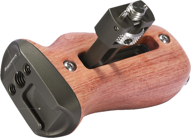 800q-04_113652 SmallRig 2642 Wood Side Handle w/ ARRI-Style Mount