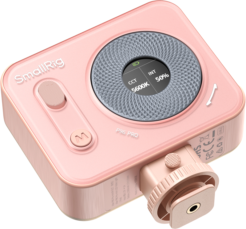 800q-04_128703 SmallRig 4786 Vibe P108 Pro mini LED Video Light Pink