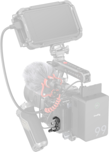 800q-04_128761 SmallRig 4829 USB-C & MULTI Cable Clamp for Sony FX3/FX30 HawkLock Quick Release Cages