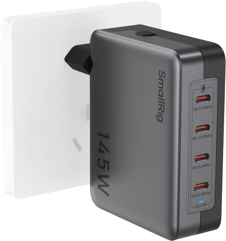 800q-04_128802 SmallRig 4748 145W 4-Port PD Power Adapter