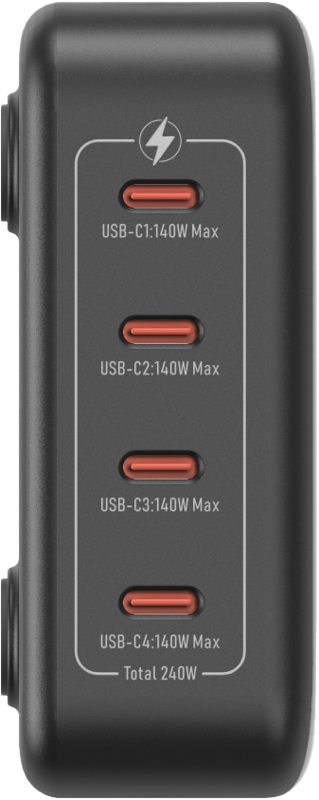 800q-05_128803 SmallRig 4752 240W 4-Port PD Power Adapter