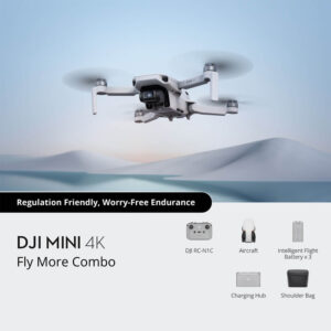 Dji_mini4K_004 DJI Mini 4K + RC-N1 ohjain + Fly More Combo -drone