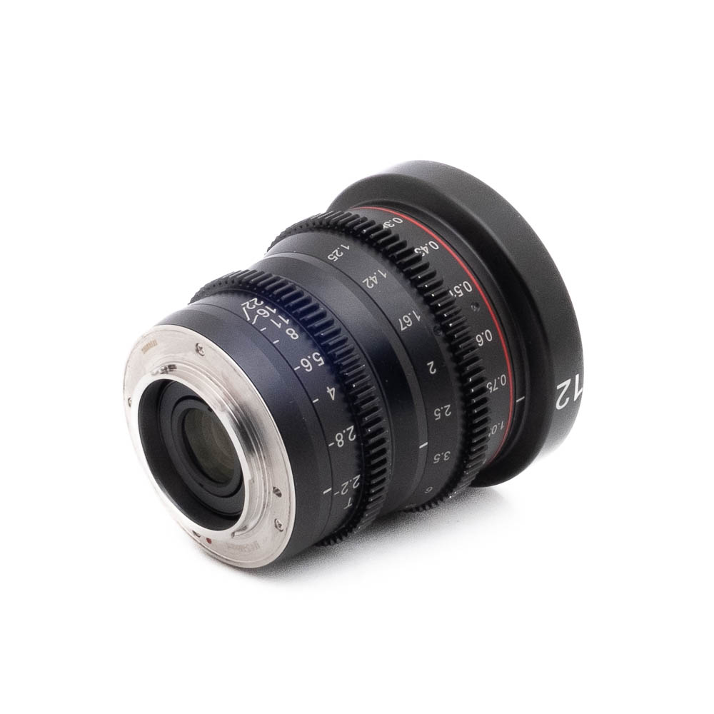 Meike 12mm T22-1 Meike 12mm T2.2 Cine MFT (sis.ALV24%) - Käytetty