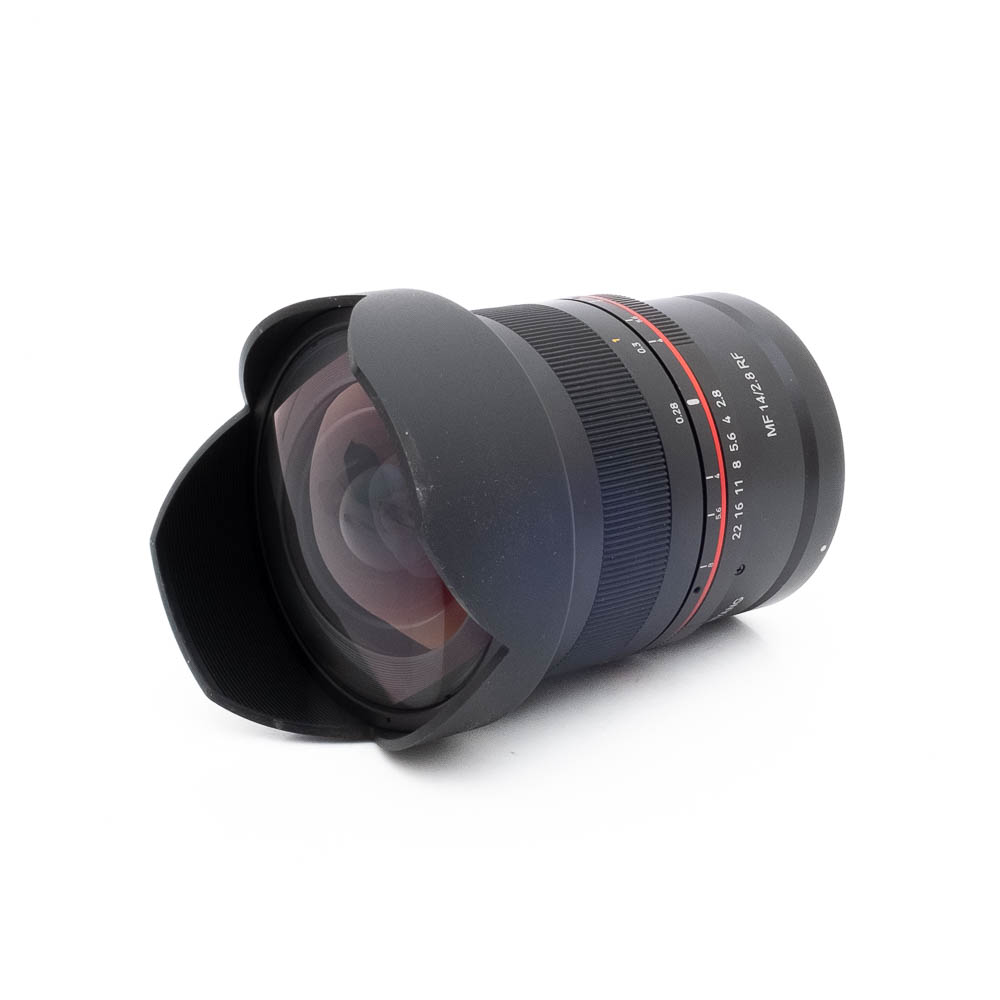 Samyang MF 12mm f28 RF-2 Samyang MF 14mm f/2.8 Canon RF (Kunto K5) - Käytetty