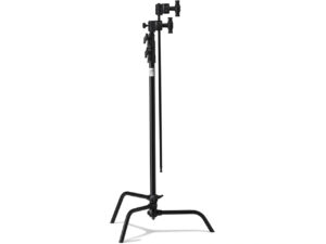 105634__00610 Kupo CS-40MKB 40" C Stand w/ Sliding Leg Kits (Black)