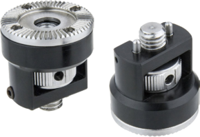 Lähikuva KUPO KS-738 Arri 3/8" Locating Pin to Arri Rosette (M6) Adapterista.