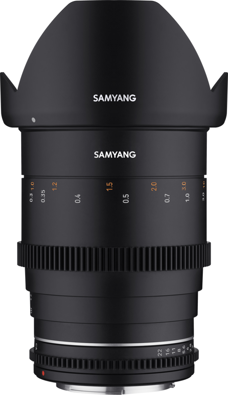 Samyang 35mm T1.5 VDSLR MK2 - MFT