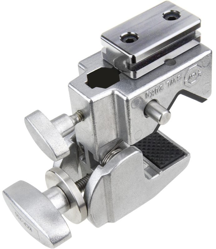 800q-02_119433 KUPO KCP-700-PRM PSU Rail Mount Adapter for Convi Clamp