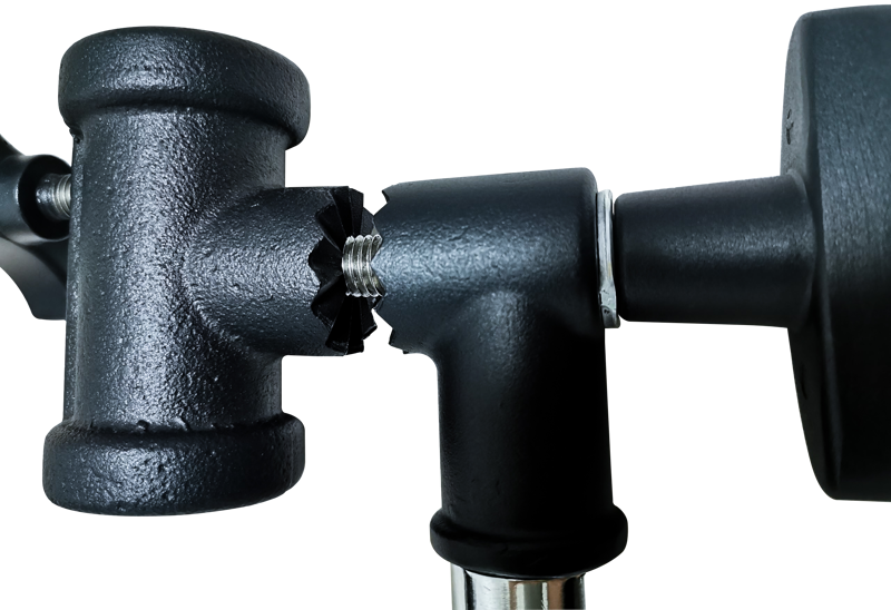 800q-02_121300 Kupo KS-207 Swivel Junior Receiver Adapter