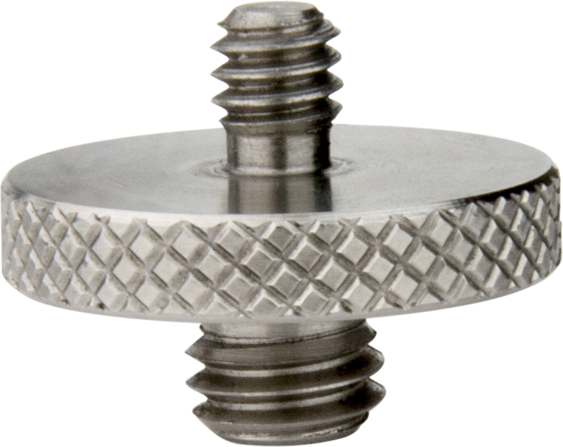 800q-02_122762 Kupo KS-123 3/8" to 1/4" Double Male Threaded Adapter