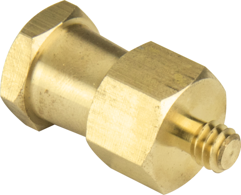 800q-02_122765 Kupo KS-130 Hex Adapter With 3/8"-16F & 1/4"-20M