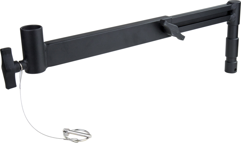 800q-02_122777 Kupo KS-159B Junior Adjustable offset Arm -20 Male Threaded (Top Mount)
