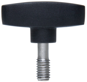 800q-02_122834 Kupo KS-233 Aluminum T Knob with 3/8"-16 Male Thread (25mm)