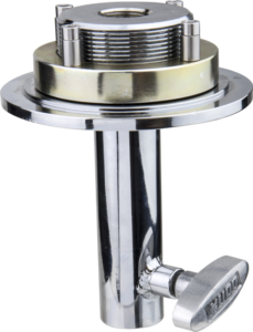 800q-02_122852 Kupo KS-258 Mitchell Round Mounting Plate W/ 1-1/8" (28mm) Junior Receiver