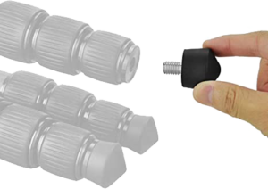 Kupo KS-360 Universal Rubber Feet Pad w/ 3/8"-16x13mm Thread (Set Of 3)