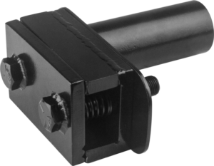 800q-02_122924 Kupo KS-384 Steel Single Pinch Clamp With 1-1/4" Starter