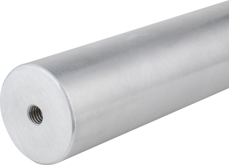800q-02_122942 KUPO KS-525 10" Aluminum Tube with Double 3/8" Female Threaded