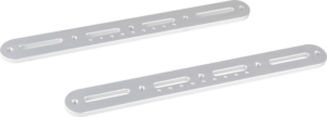 800q-02_122955 KUPO KS-614 45cm Cheese Mounting Plate with 3/8"-16 & M5 Female Threaded