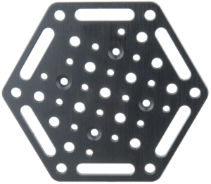 800q-02_123027 Kupo KS-0406 Hex Cheese Plate for 6" Suction Cup