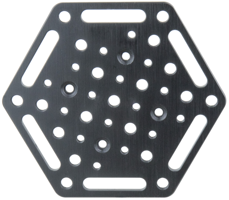 800q-02_123027 Kupo KS-0406 Hex Cheese Plate for 6" Suction Cup