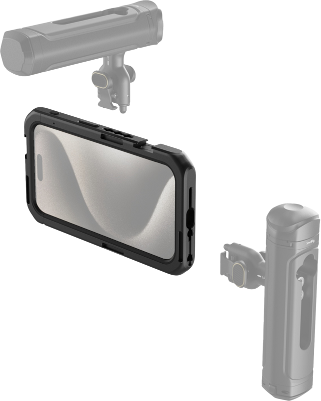 800q-02_126423 SmallRig 4396 Mobile Video Cage for iPhone 15 Pro