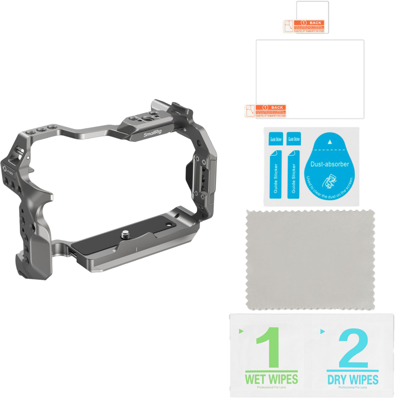 800q-02_128927 SmallRig 4977 HawkLock Quick Release Cage for Canon EOS R5 Mark II