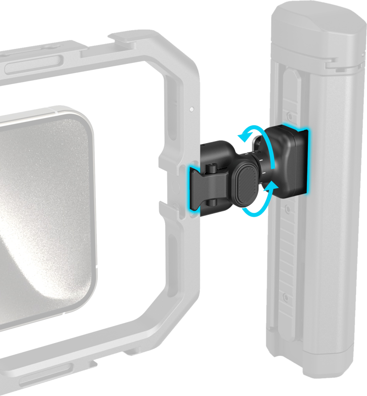 800q-02_128996 SmallRig 4842 Rotatable Bilateral Quick Release Side Handle