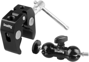 800q-03_112925 SmallRig 1138 Double Ballhead w/ Clamp & 1/4" Screw