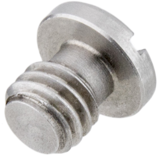 800q-03_120735 Kupo KS-153 3/8"-16-14x13 Camera Screw with Flat Head & Slotted Drive
