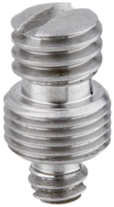 800q-03_120744 Kupo KS-183 3/8"-16 M-M10-1/4"-20 Male Adapter