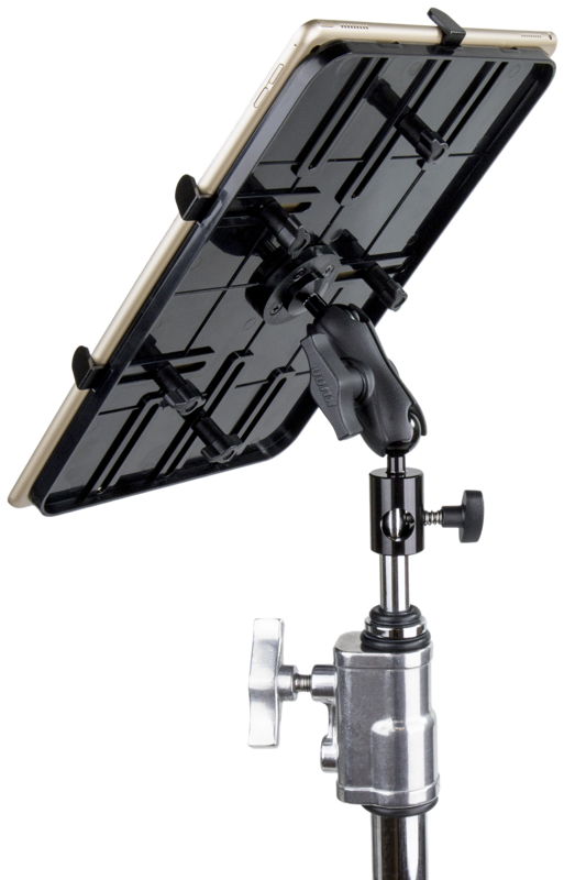800q-03_120758 KUPO KS-411 Universal Tablet Holder for iPad Pro with Dia. 26mm Ball