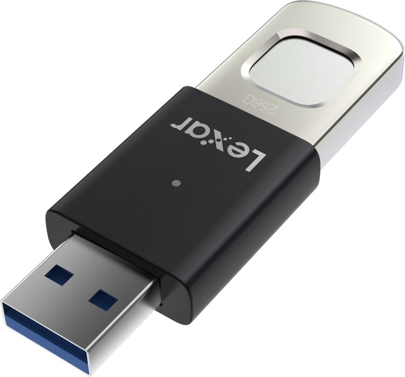 800q-03_128844 Lexar JumpDrive Fingerprint F35pro USB 3.2 Gen1 - 256GB flash drive