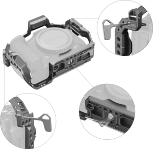 800q-03_128927 SmallRig 4977 HawkLock Quick Release Cage for Canon EOS R5 Mark II