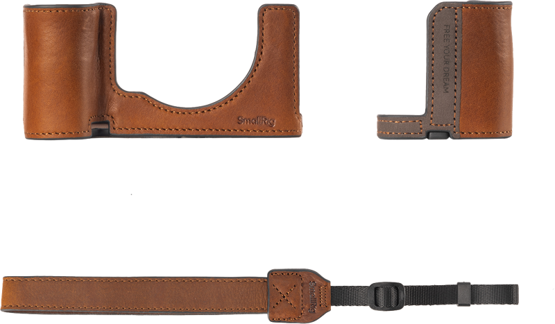 800q-03_129000 SmallRig 5015 Camera Leather Case Kit for Sony Alpha 7C II / Alpha 7CR