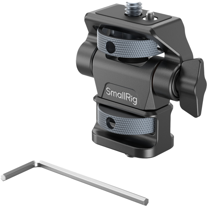 800q-03_129084 SmallRig 4886 Swivel and Tilt Adjustable Monitor Support with 1/4"-20 Screws
