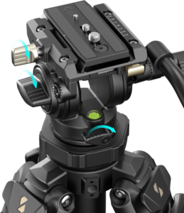 800q-03_129131 SmallRig 4420 Lightweight Video Tripod Kit AD-50 Pro