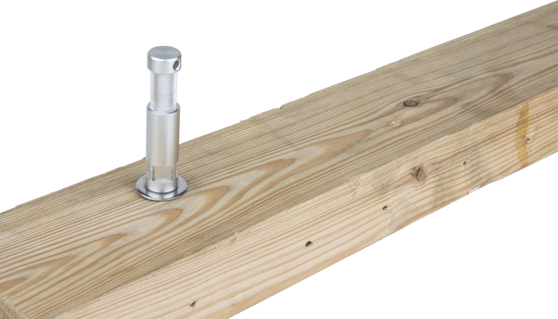 Kupo KS-286 16mm Baby Pin with Screw for Wood