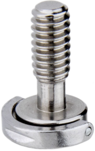 800q-04_122800 Kupo KS-184 1/4"-20 Screw with Flat Head and D-Ring
