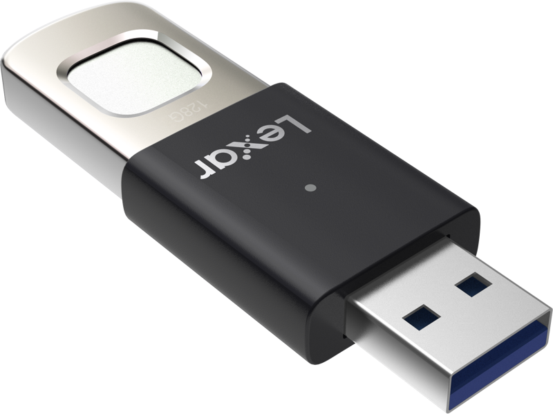 800q-04_128843 Lexar JumpDrive Fingerprint F35pro USB 3.2 Gen1 - 128GB -muistitikku