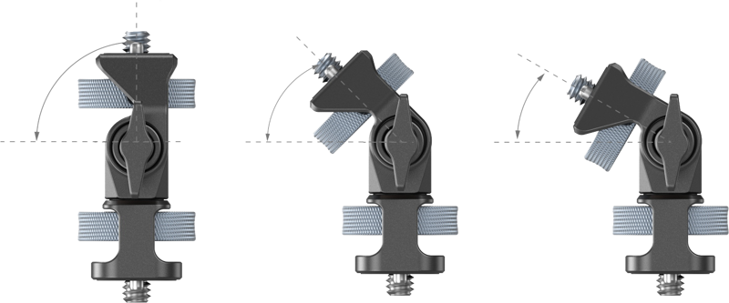 800q-04_129084 SmallRig 4886 Swivel and Tilt Adjustable Monitor Support with 1/4"-20 Screws