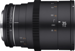 Samyang 35mm T1.5 VDSLR MK2 - MFT